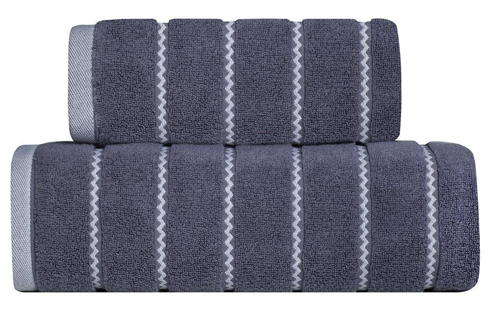 Zaratex Ręcznik Oscar 70x140 szary ciemny 550 g/m2 frotte MKO-2310033