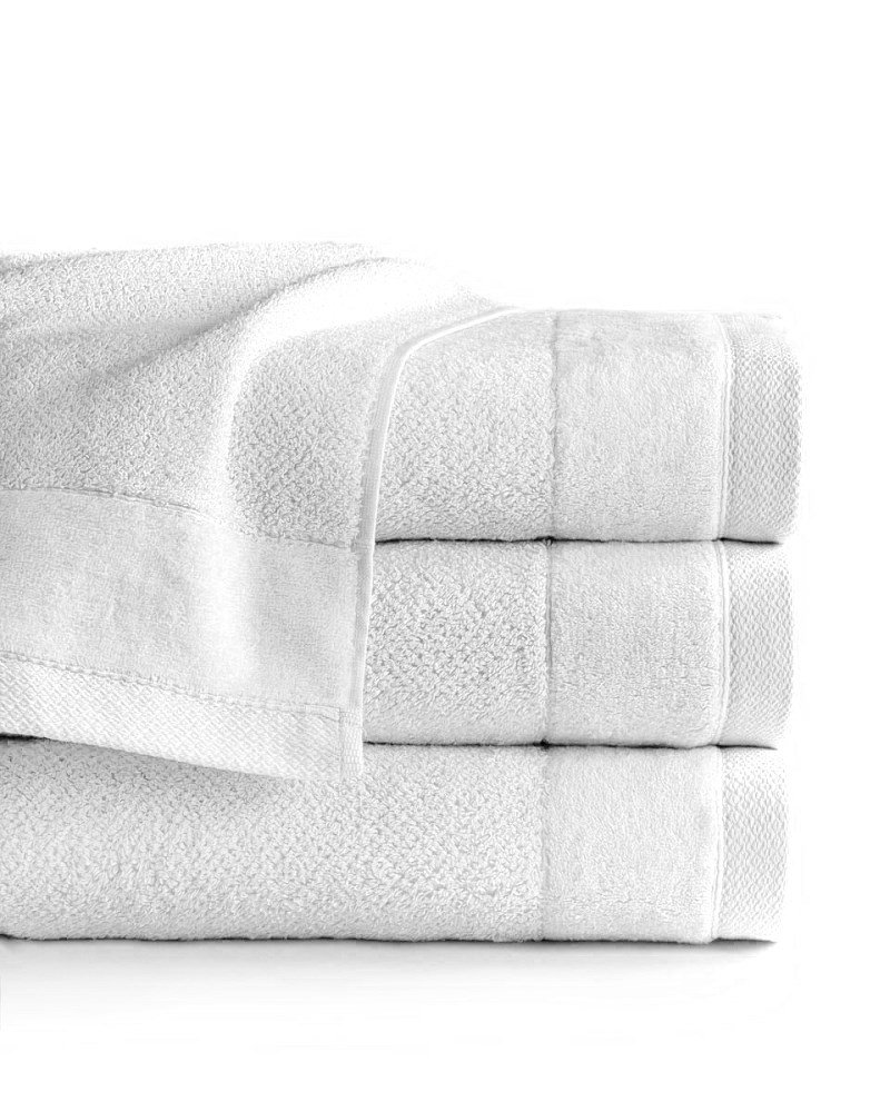 Detexpol Ręcznik bawełniany Vito 100x150 frotte biały 550 g/m2 MKO-2310245