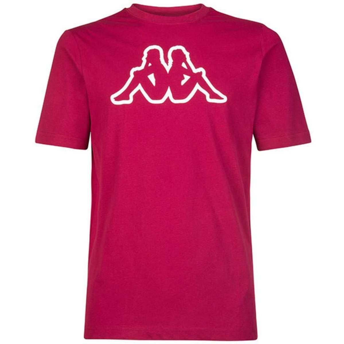 Kappa t-shirt męski bordowy Logo Cromen 303HZ70-104 L