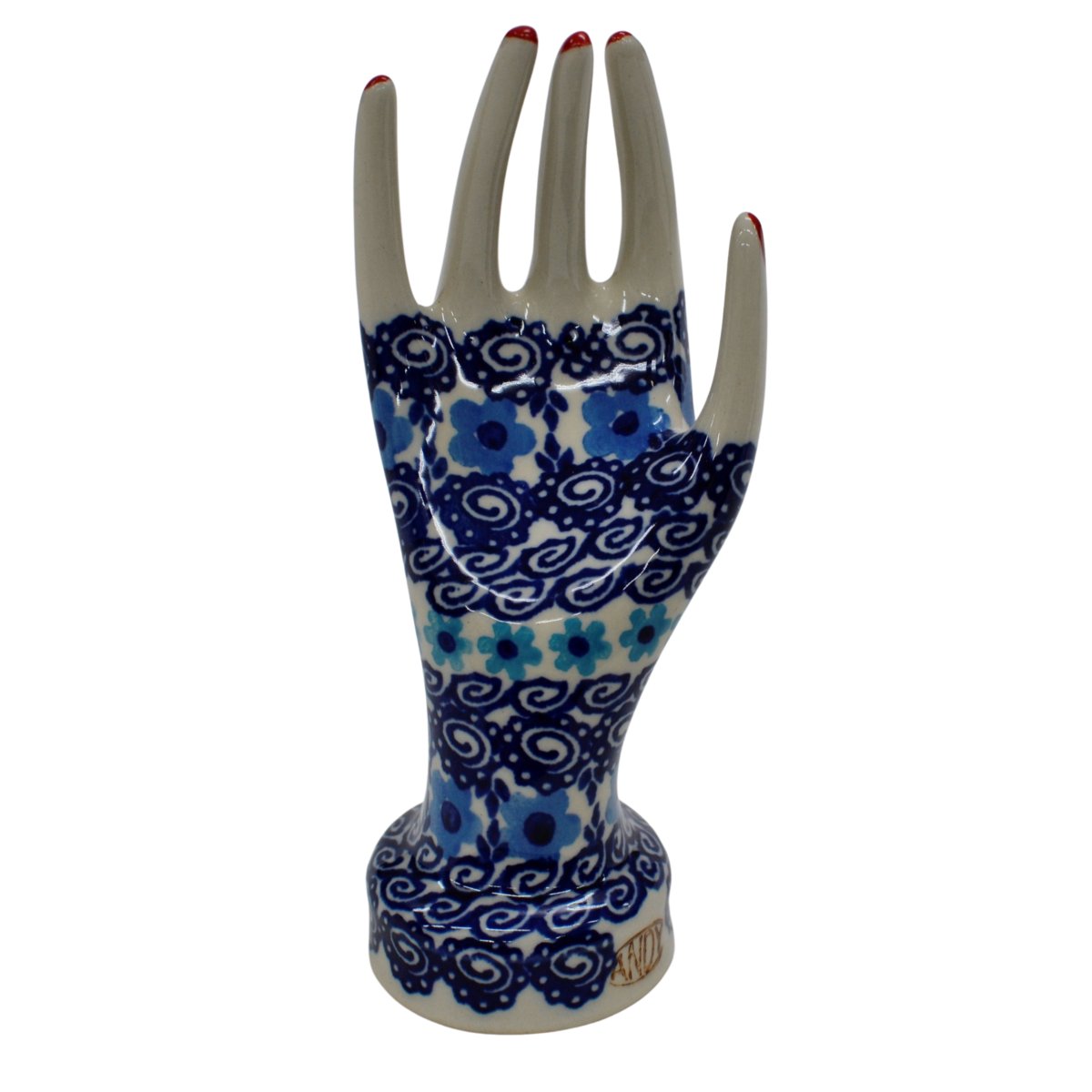 Ceramiczny stojak na biżuterię Ceramika Bolesławiec