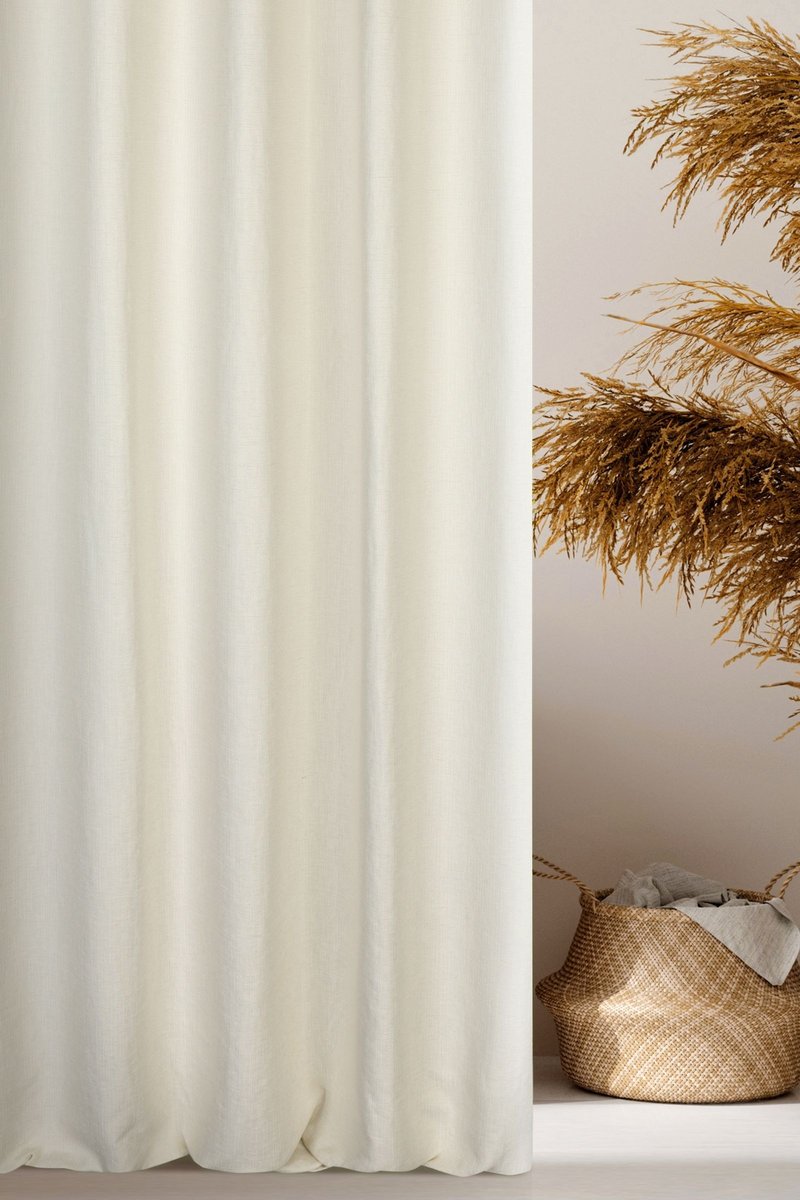 Zasłona 140 x 270 Dekoracyjna Seville 1 Kremowy