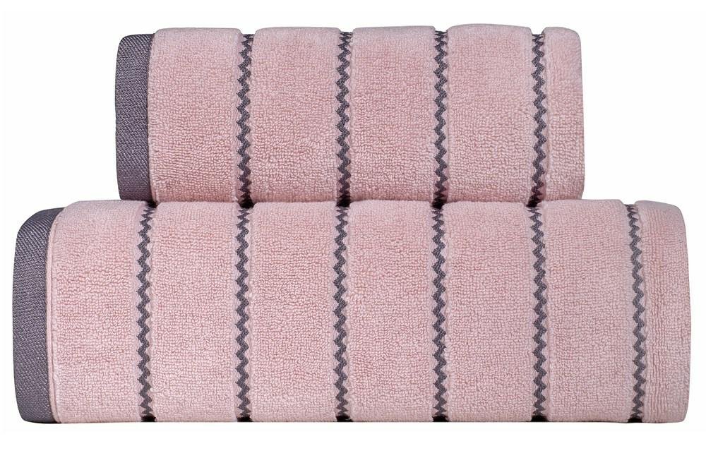 Zaratex Ręcznik Oscar 70x140 różowy pudrowy 550 g/m2 frotte MKO-2310038