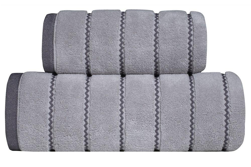 Zaratex Ręcznik Oscar 70x140 szary jasny 550 g/m2 frotte MKO-2310035