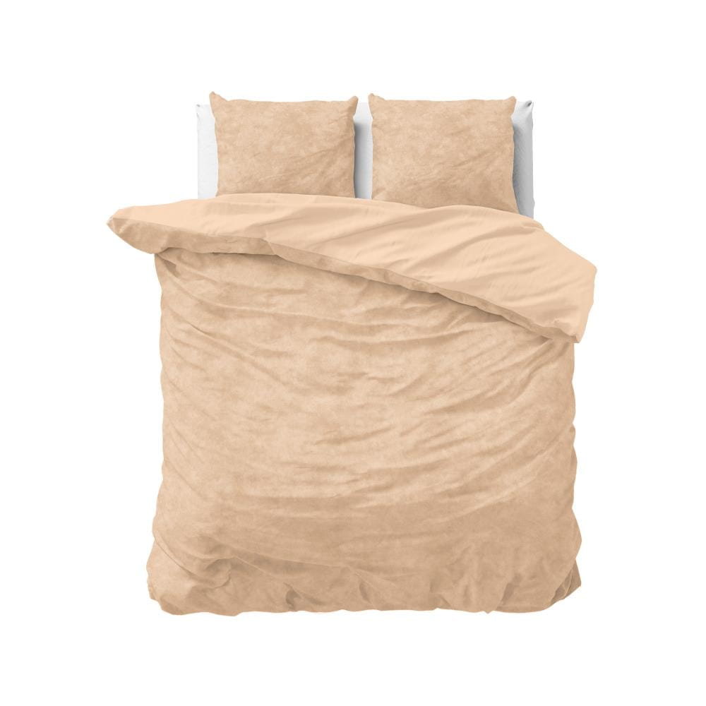 240x220 VELVET UNI nude plusz poliestrowy kpl