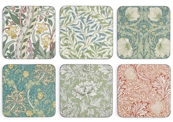 Morris & Co Podkładki Małe 6Szt