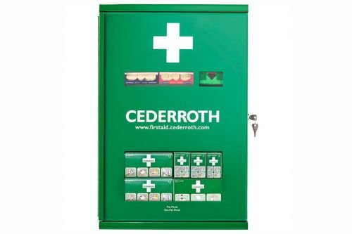 Apteczka Ścienna Cederroth First Aid Cabinet (Metalowa)