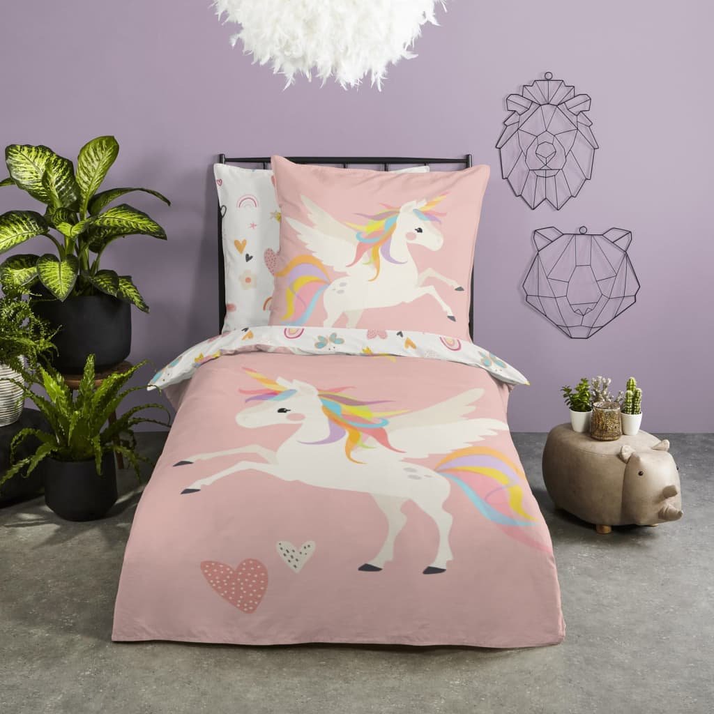 Good Morning Pościel Dziecięca Unicorn, 135 X 200 Cm