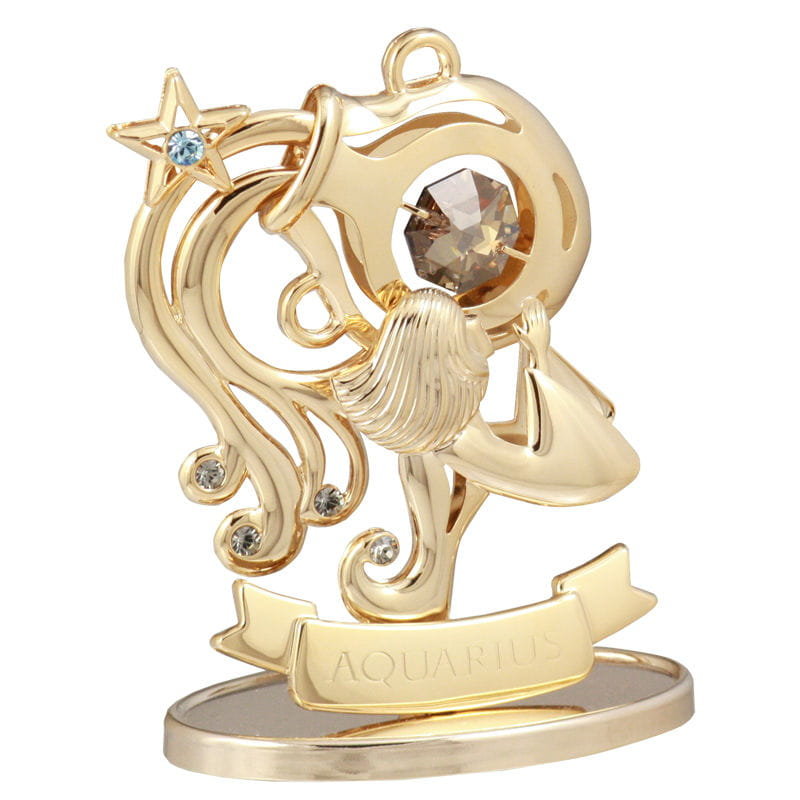 Crystocraft, Miniaturka-Figurka Swarovski Znak Zodiaku/Wodnik