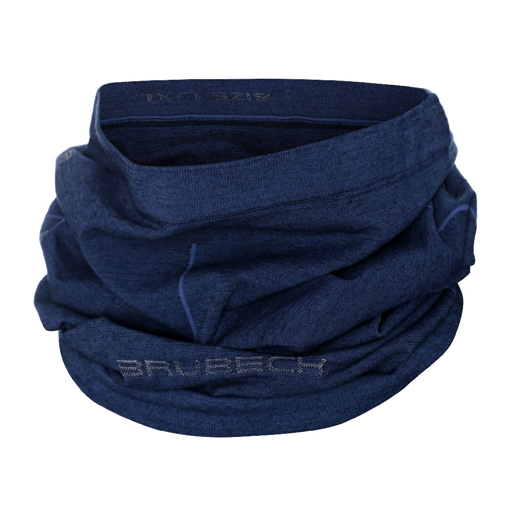 Wielofunkcyjny Komin Wełniany Brubeck Km10360 Navy S/M