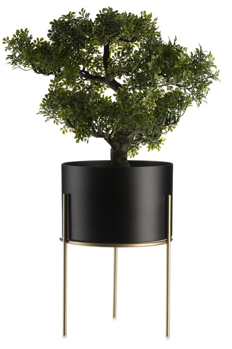 Nowoczesny Stojak Kwietnik 22 Cm Loft Metalowy