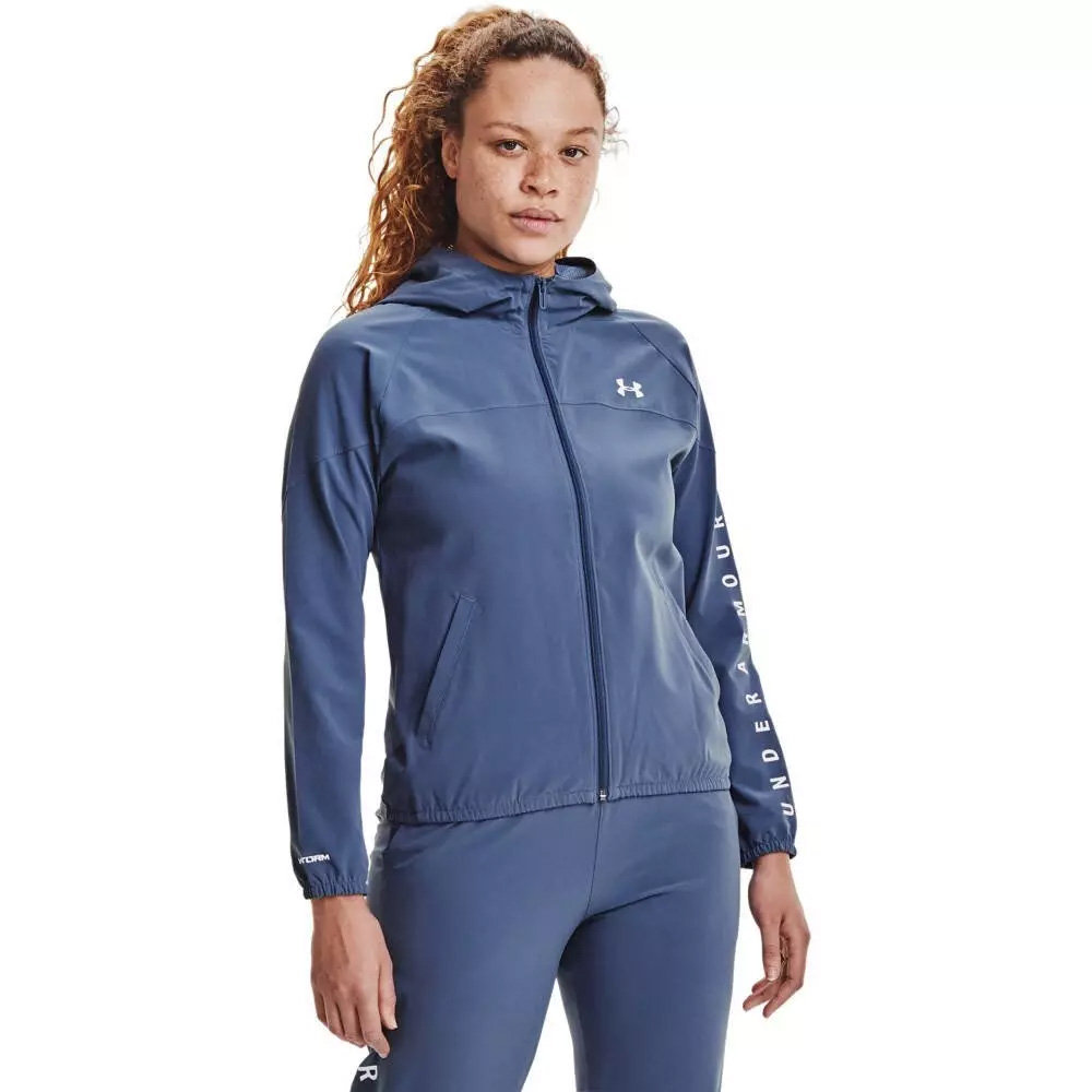 Kurtka damska Under Armour Woven Hooded Jacket-XS