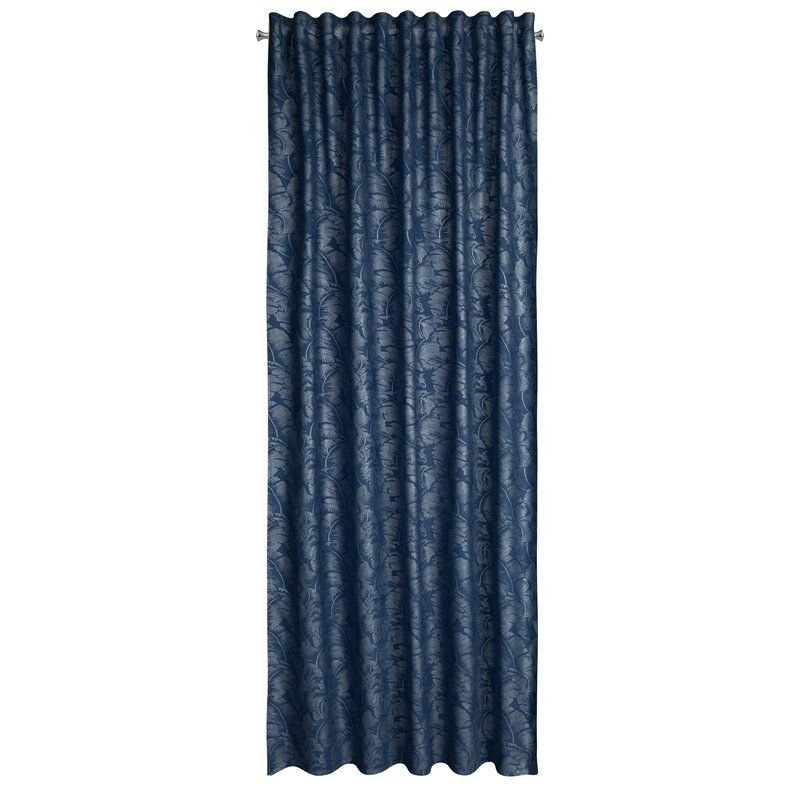 Zasłona 135 x 270 Dekoracyjna Scarlet Granatowy