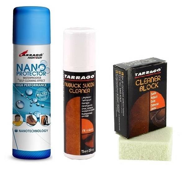 Zestaw do czyszczenia butów + nano protector tarrago