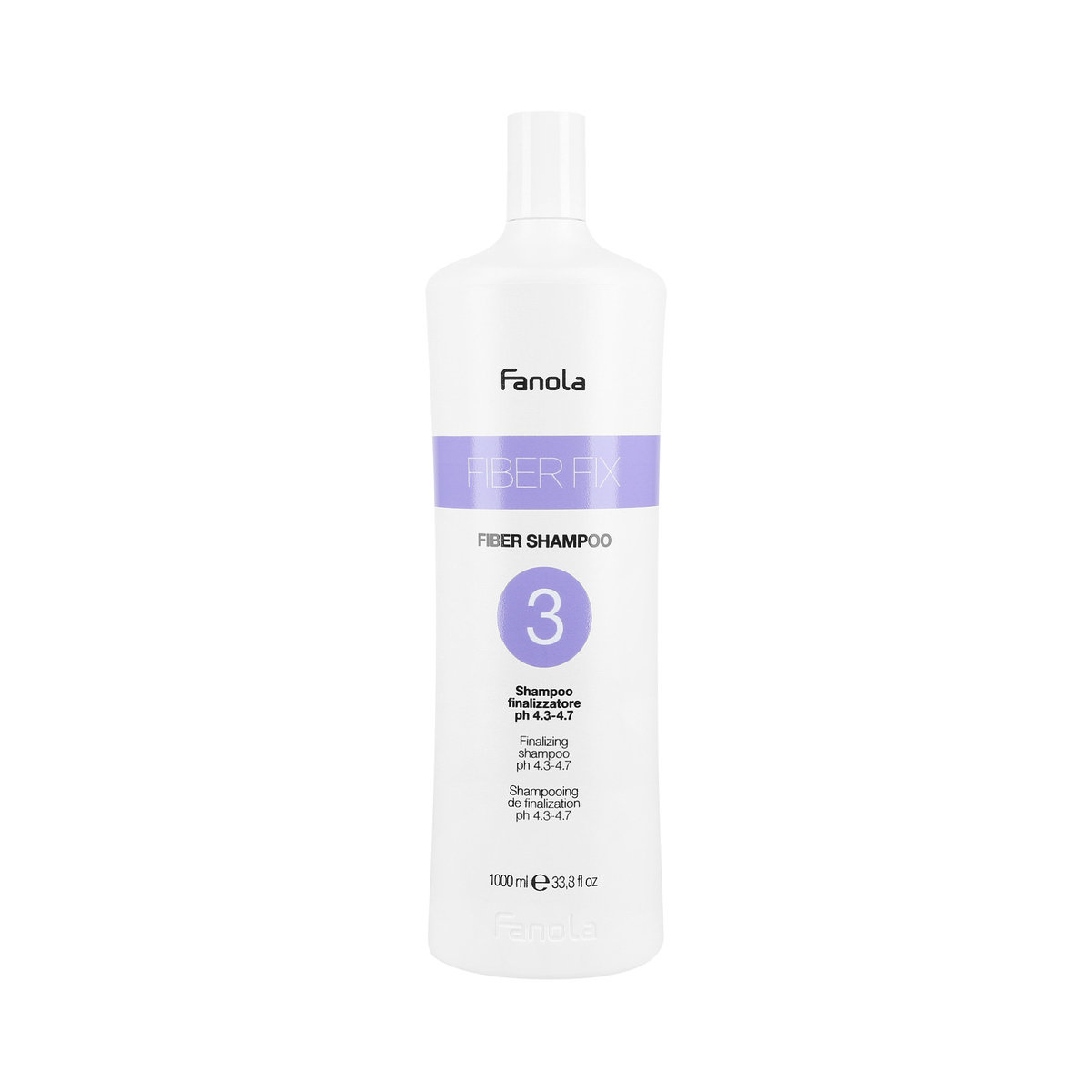 Fanola Fiber Fix Fiber Shampoo 3 szampon do włosów 1000 ml dla kobiet