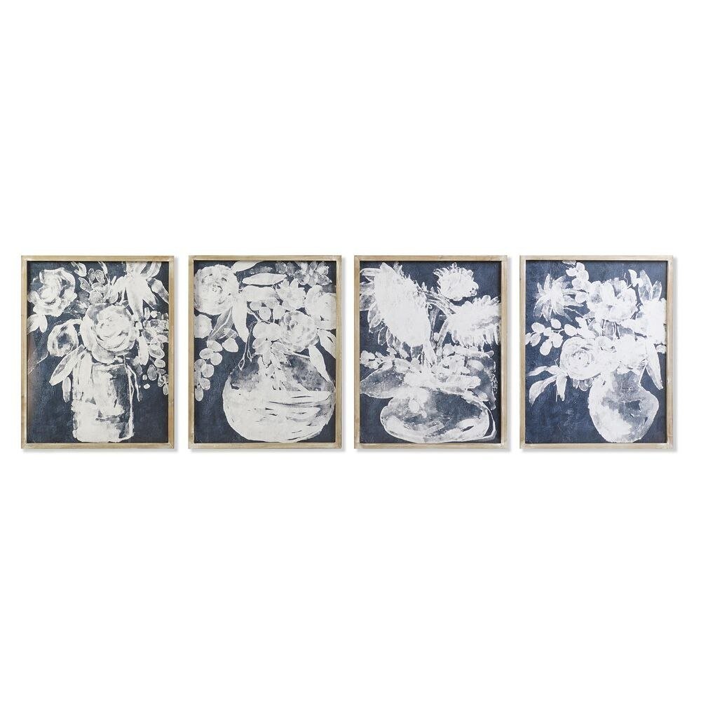 Emaga Obraz DKD Home Decor Wazon (55 x 2 x 70 cm) (4 Sztuk)