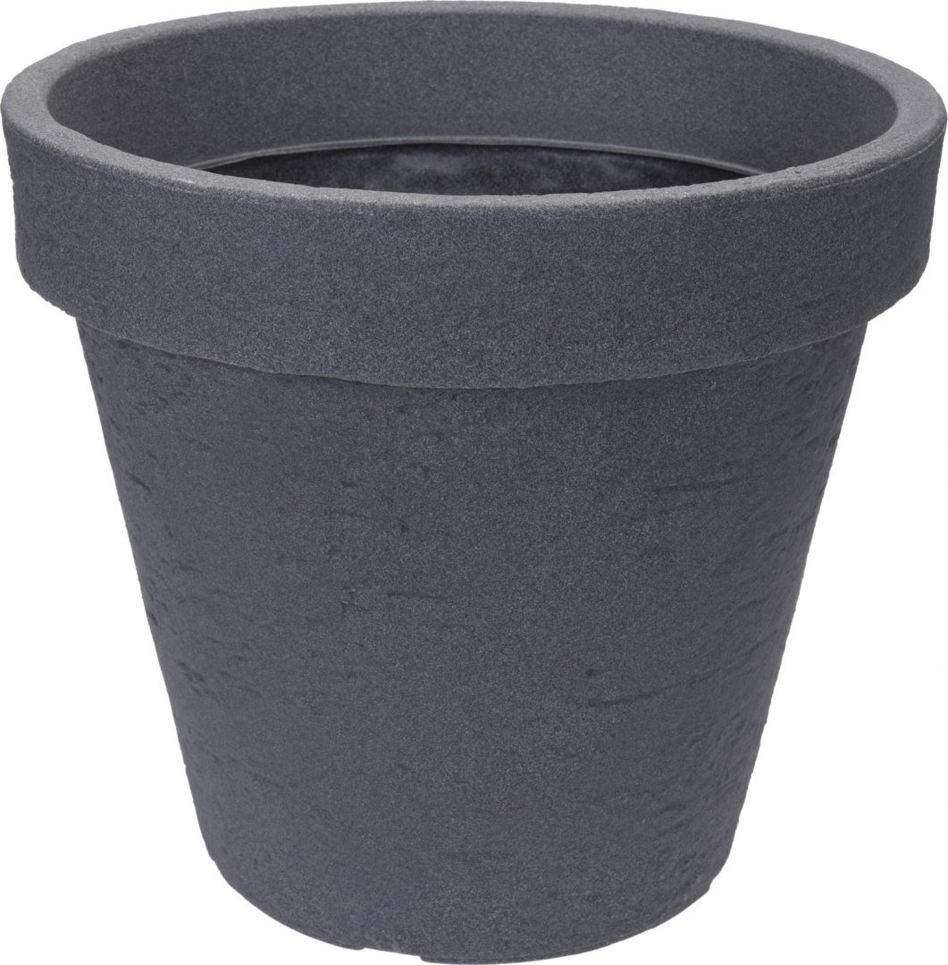 Blumfeldt Vilde duża DONICA okrągła ogrodowa zewnętrzna szara 39 cm 339153