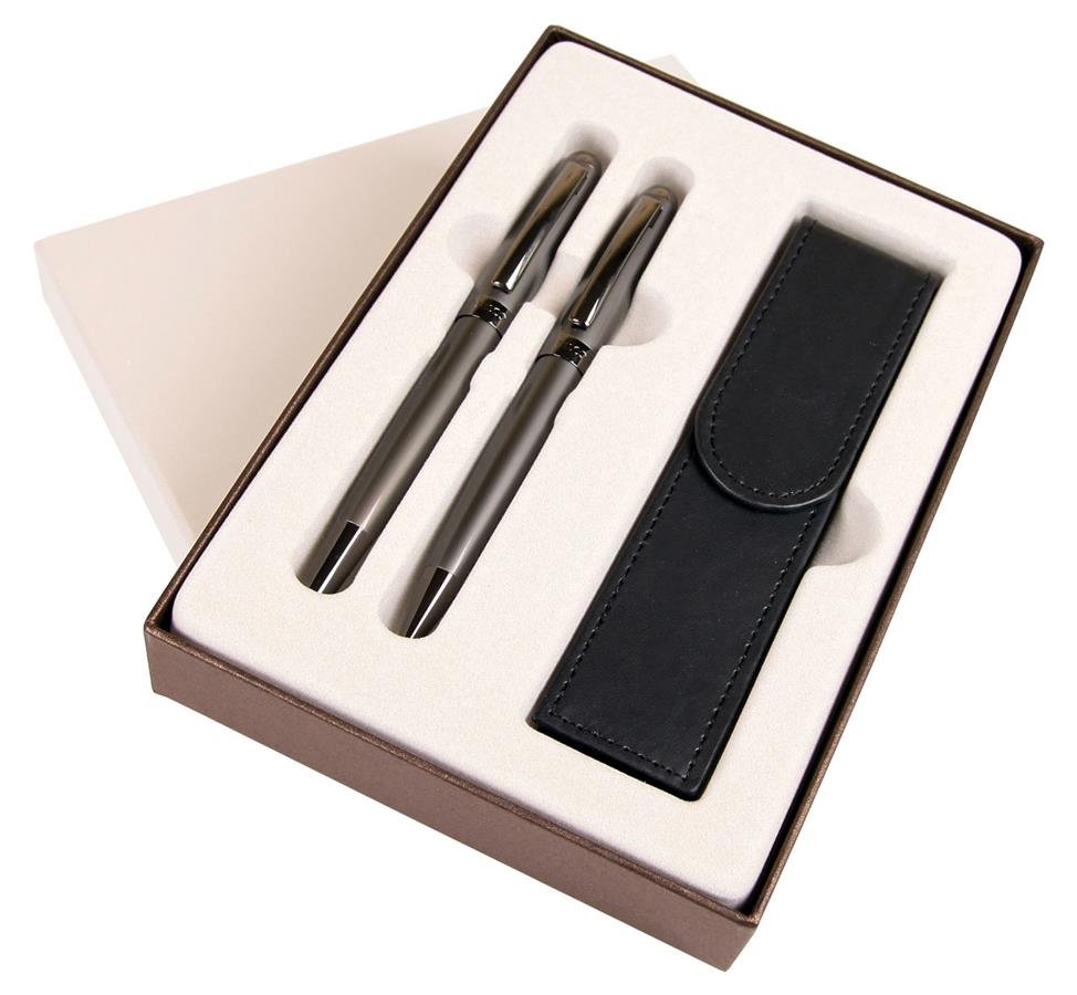Sadpex, Komplet długopis, pióro wieczne, etui ES Symphony Cresco, 850006