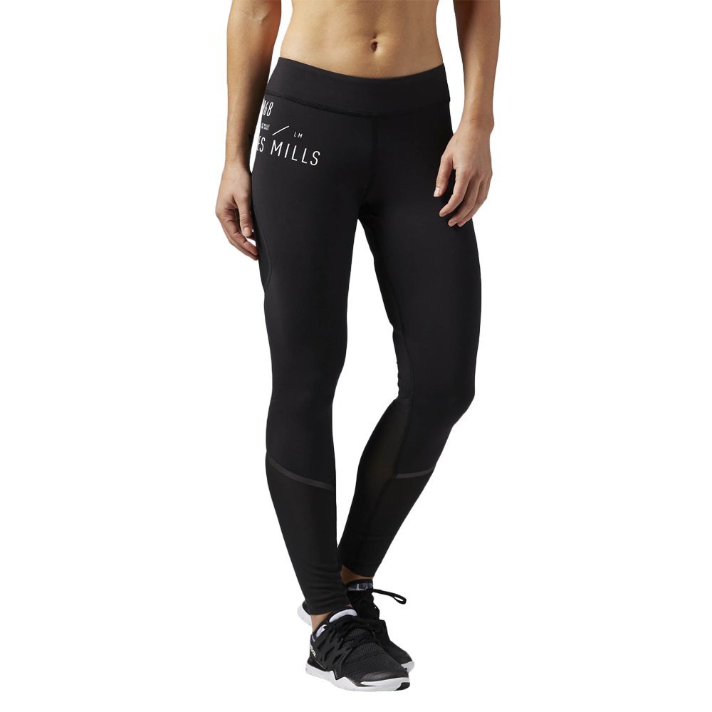 Spodnie Reebok Les Mills damskie legginsy getry termoaktywne sportowe-XL
