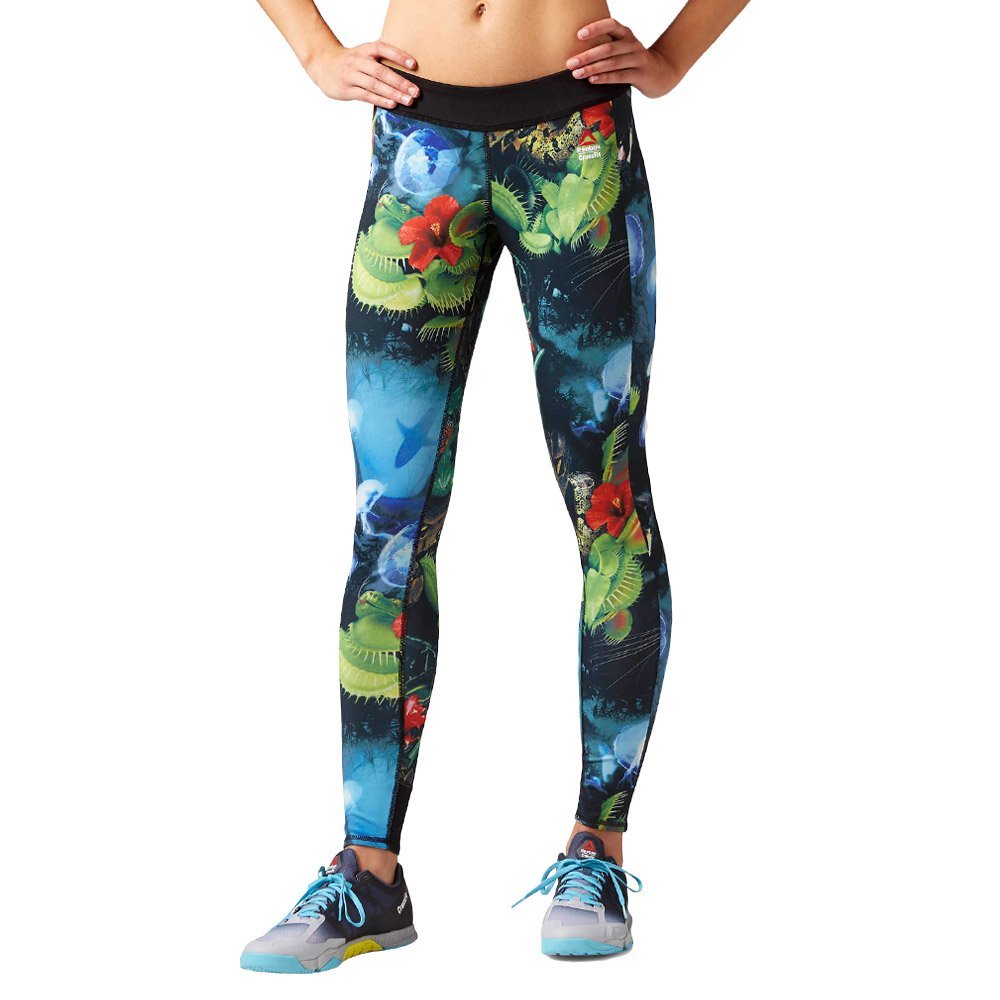 Legginsy Reebok CrossFit damskie dwustronne getry sportowe termoaktywne-XS