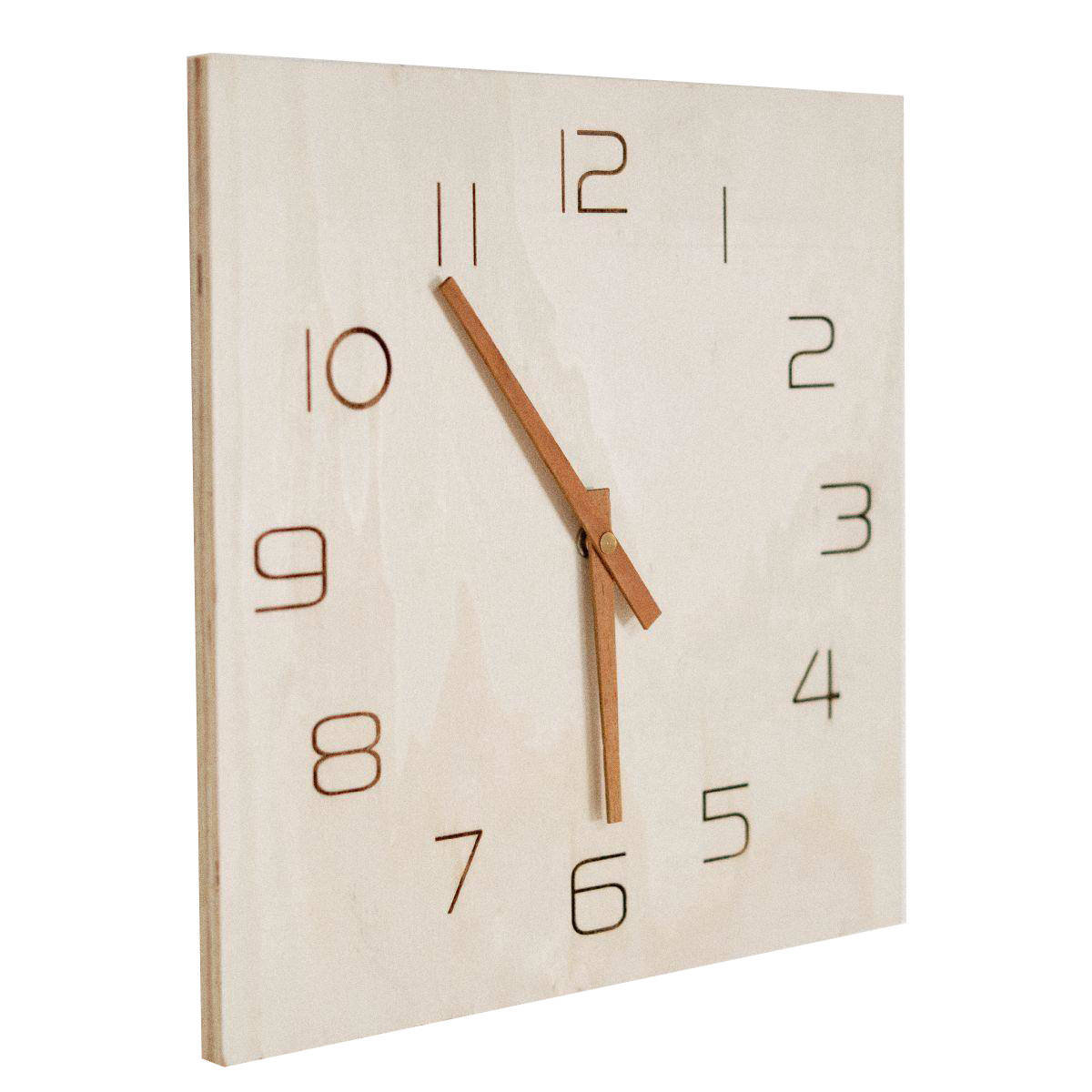 Zegar Ścienny Drewniany Simplicity