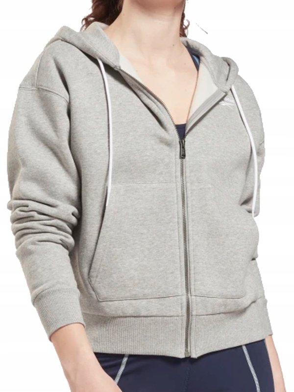 Bluza Damska Na Zamek Reebok Z Kapturem Gs9382 S