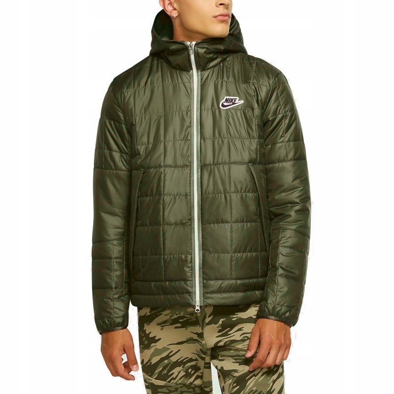 Kurtka Męska Nike Zimowa Cu4422-380 Khaki R.M