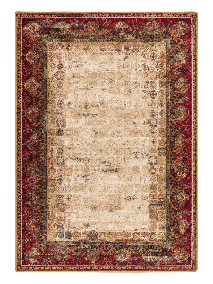 Dywan wełniany Polonia Pamuk czerwony 170 x 235 cm