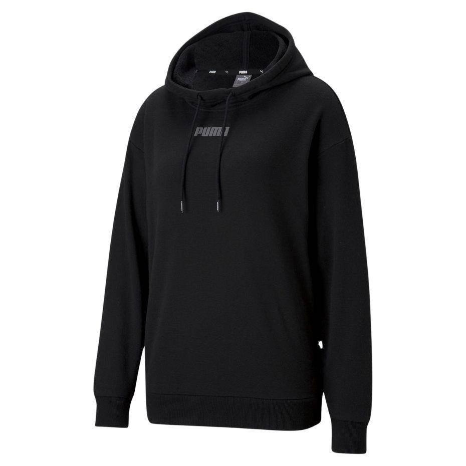 Bluza Damska Puma Modern Basics Hoodie Tr Czarna 585933 01-M