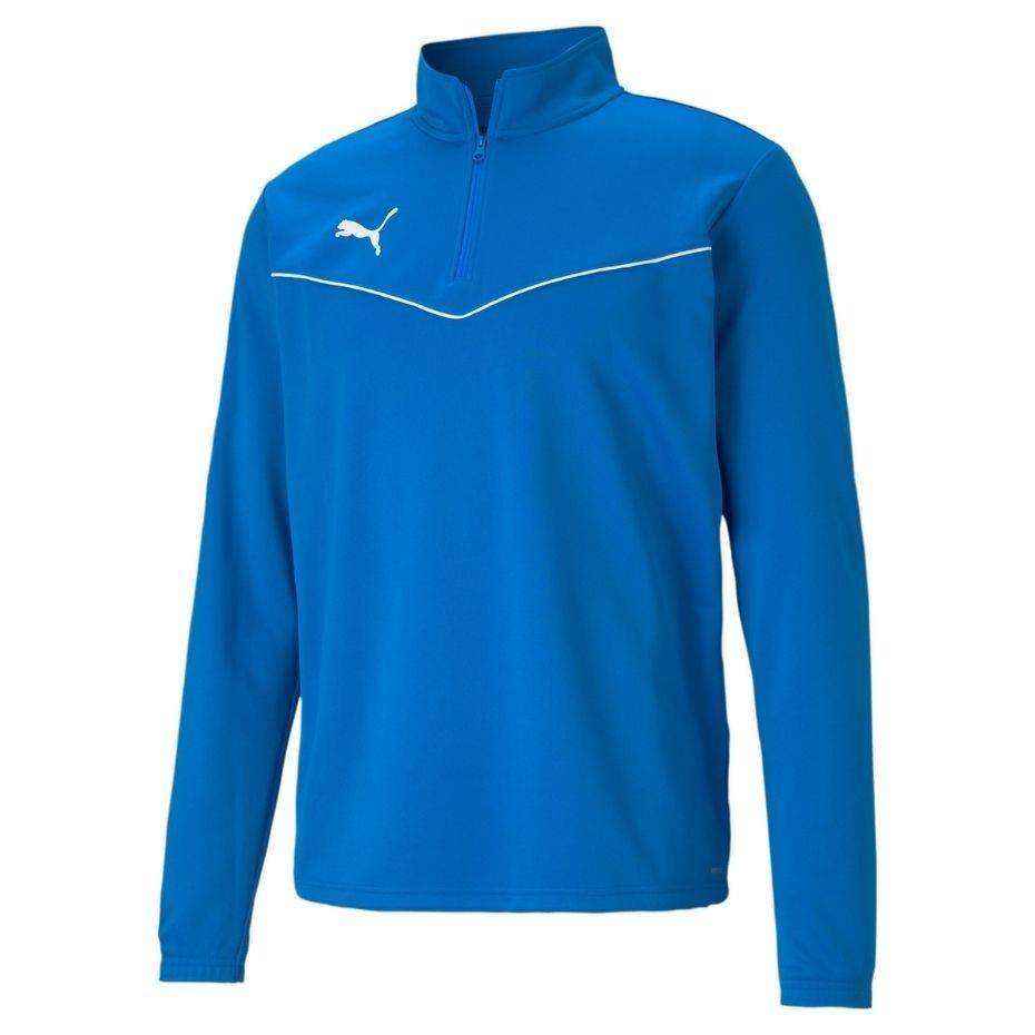 Bluza Męska Puma Teamrise 1 4 Zip Top Niebieska 657394 02-Xl