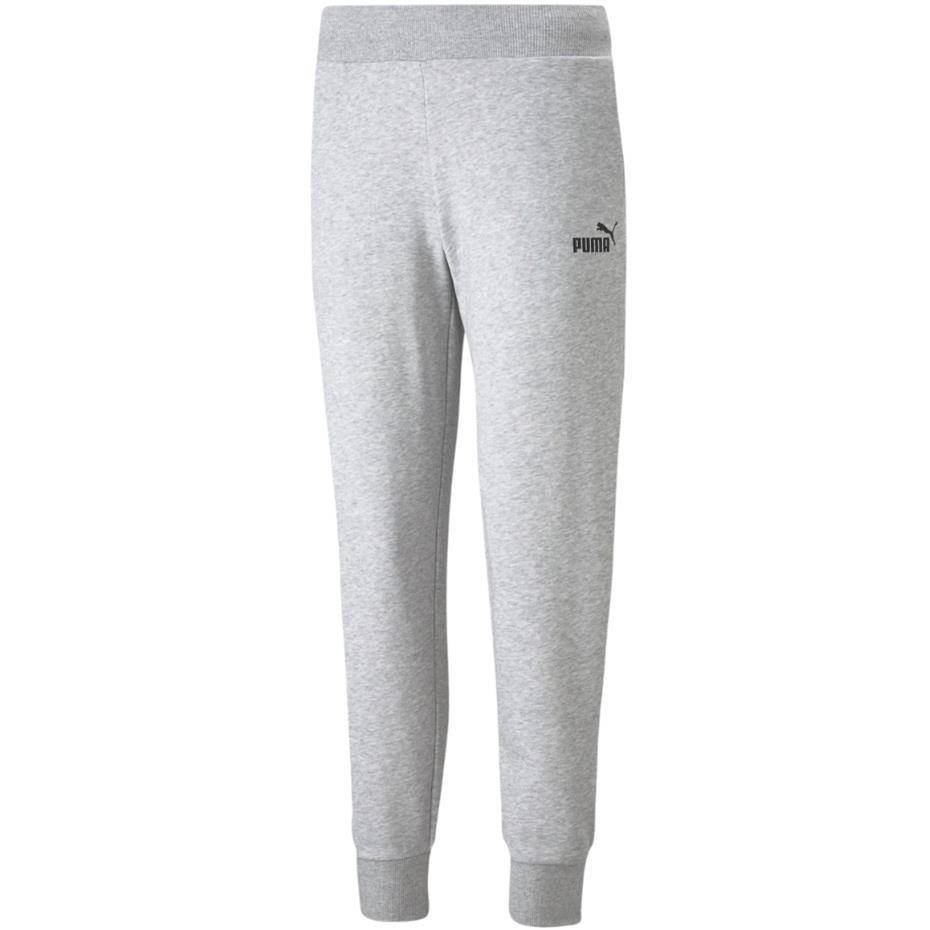 Spodnie Damskie Puma Ess Sweatpants Fl Szare 586839 04-M