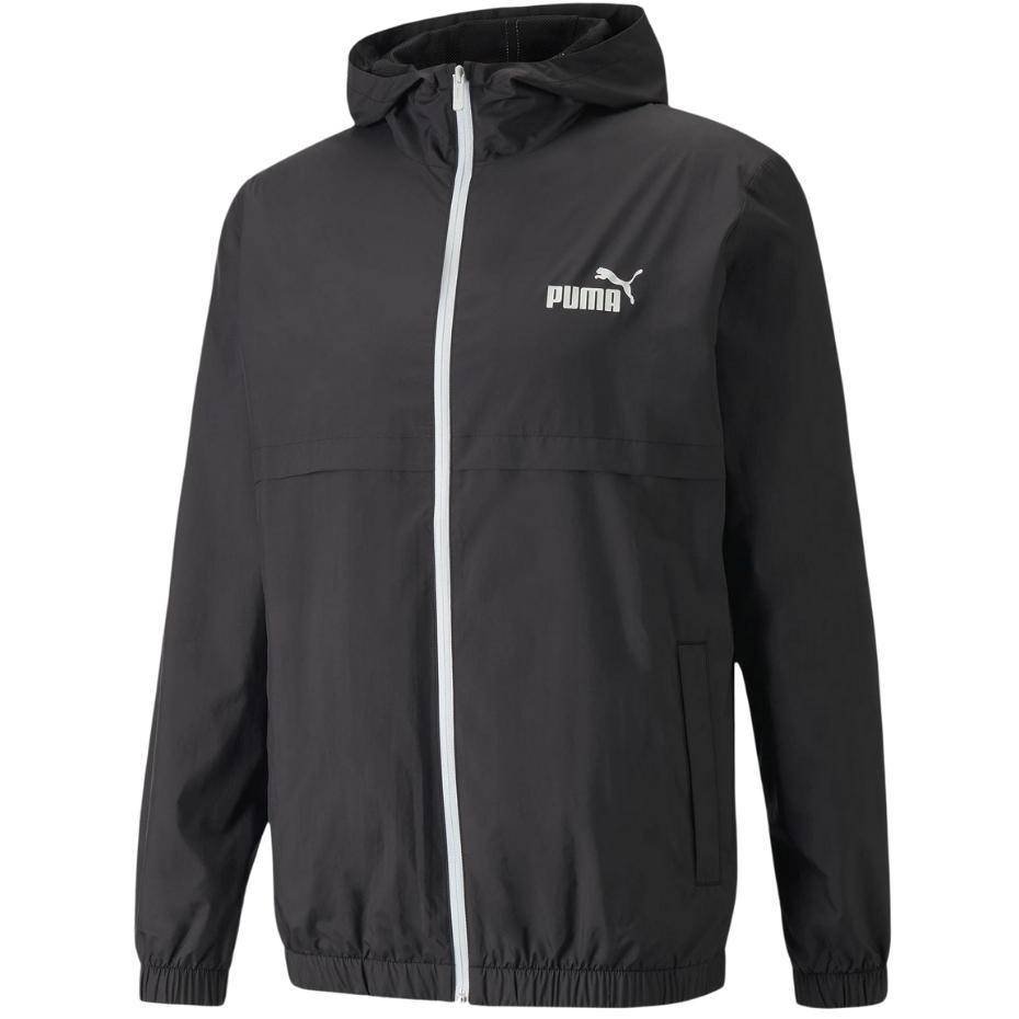 Kurtka Męska Ess Solid Windbreaker Czarna 847484 01-S