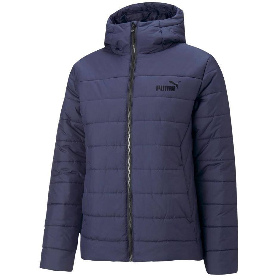Kurtka Męska Puma Ess Hooded Padded Granatowa 848938 06-M