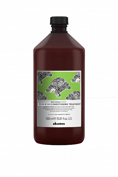 Davines Natural Tech Renewing Conditioning Treatment wzmacniająca pielęgnacja do wszystkich rodzajów włosów 1000 ml