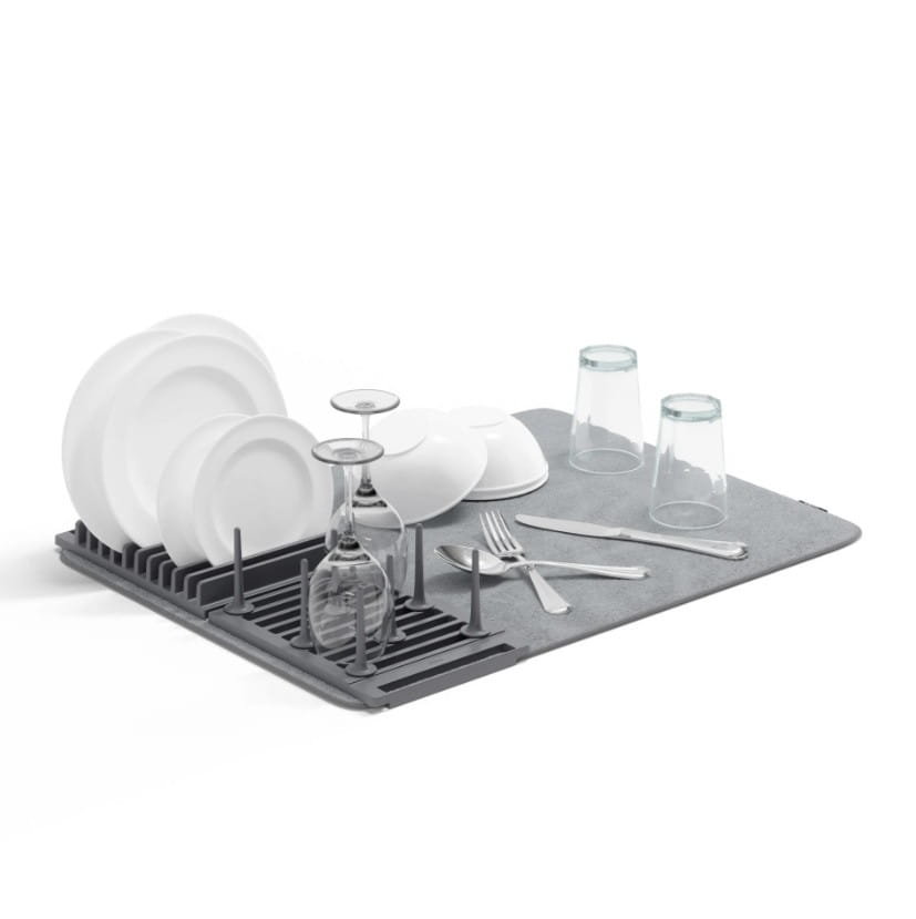 Akcesoria kuchenne UDRY kolor grafitowy umbra - DISHDRY/UDRY/CHARCOAL/47X17X9