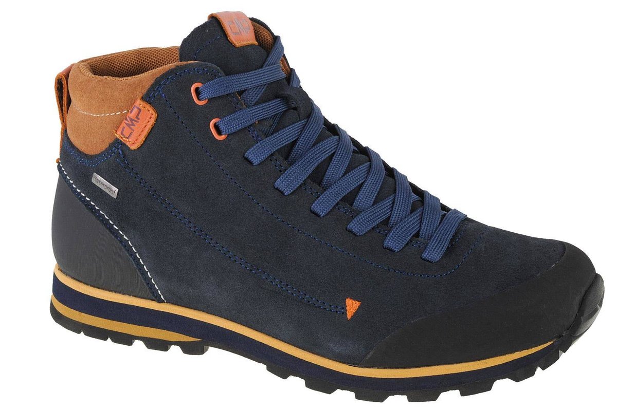CMP Męskie buty trekkingowe Elettra Mid, black blue, 45 EU