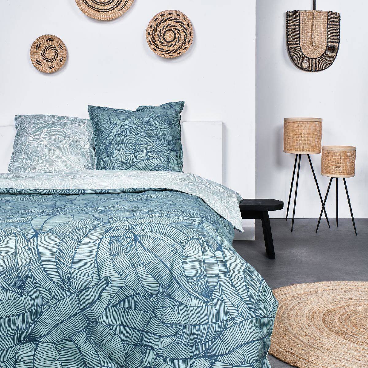 Today, Pościel Bawełniana Leaves, Dwustronna, 220X240 cm