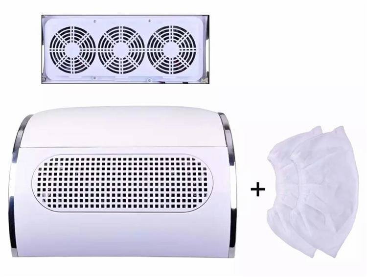 POCHŁANIACZ PYŁU do Paznokci Pedicure 40W biały AG626A