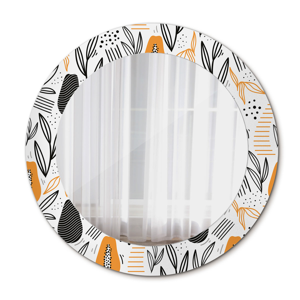 Nowoczesne Lustro do Łazienki Papaje 60cm