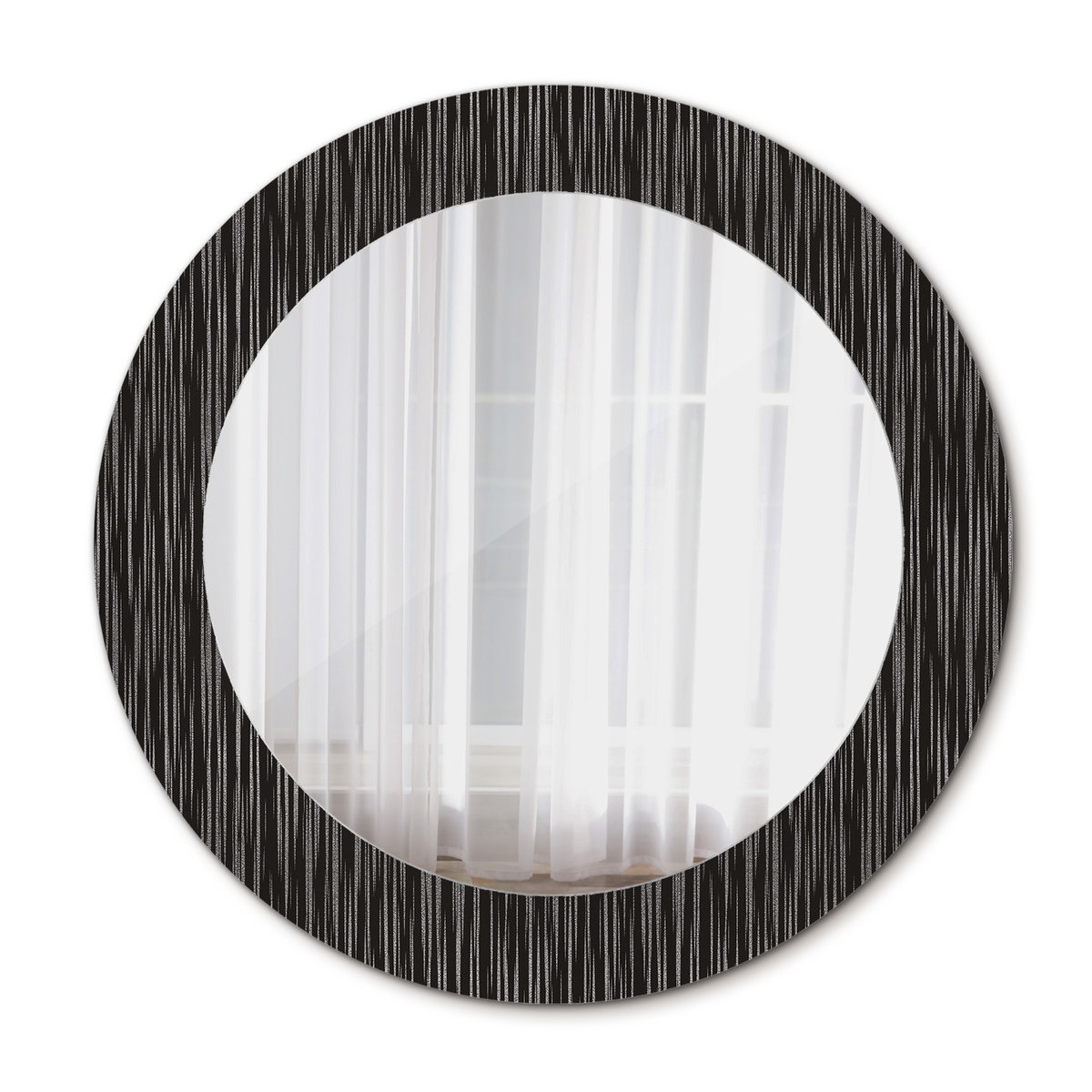 Nowoczesne Lustro Abstrakcja 60cm