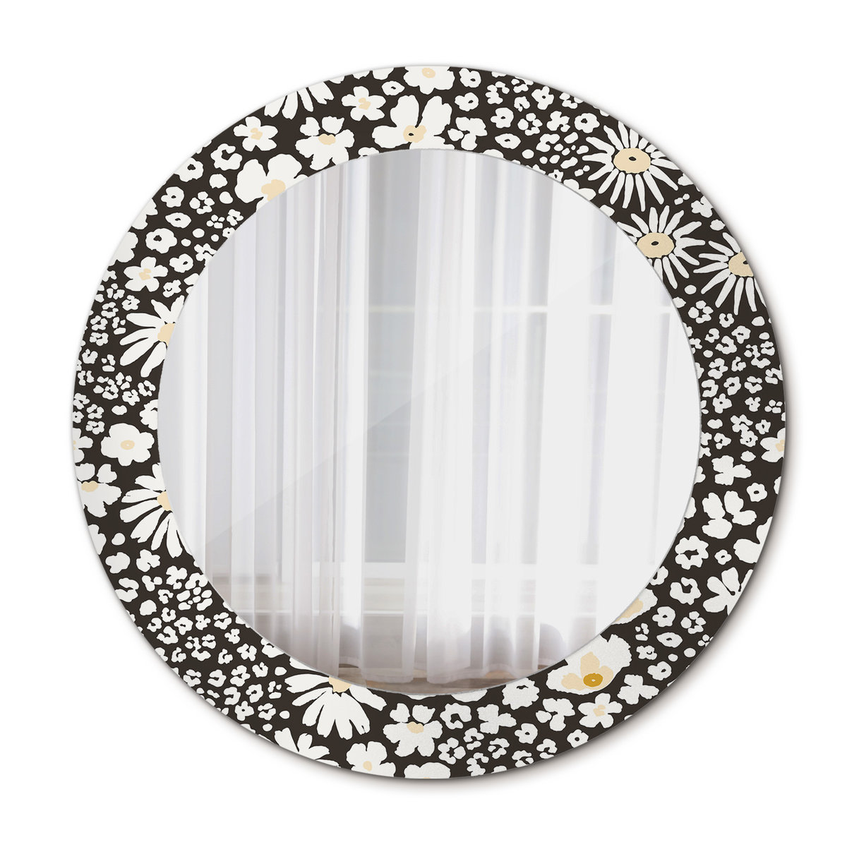 Nowoczesne Lustro Stokrotki 60cm