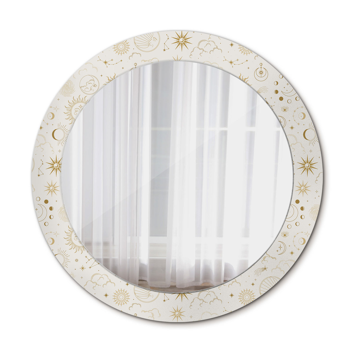 Lustro Ścienne Mistyczny wzór 70cm
