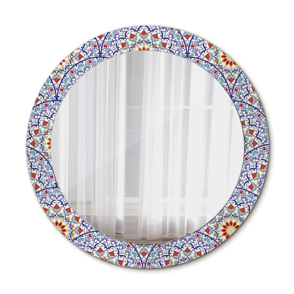 Piękne Lustro Orientalna kompozycja 70cm