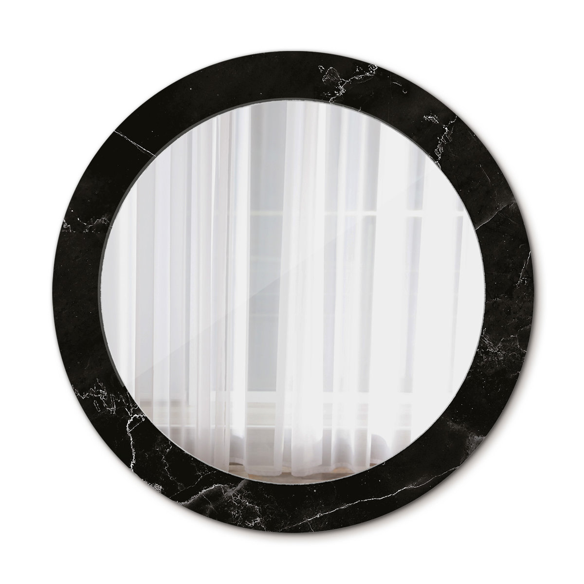 Lustro Wiszące do Łazienki Kamień marmurowy 70cm