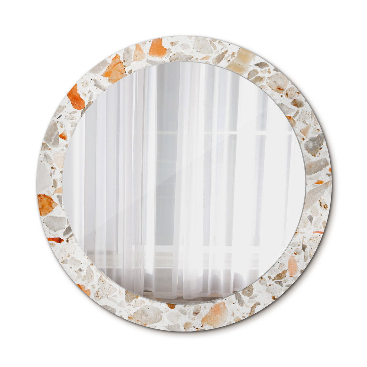 Lustro do Łazienki Glamour Styl lastryko 80cm