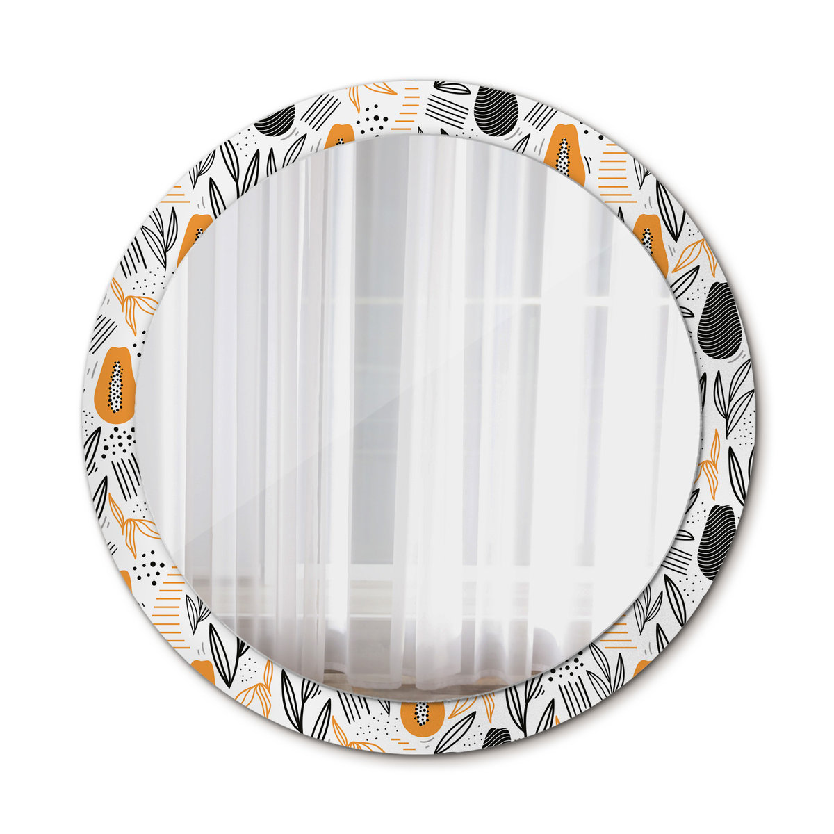 Nowoczesne Lustro do Łazienki Papaje 90cm