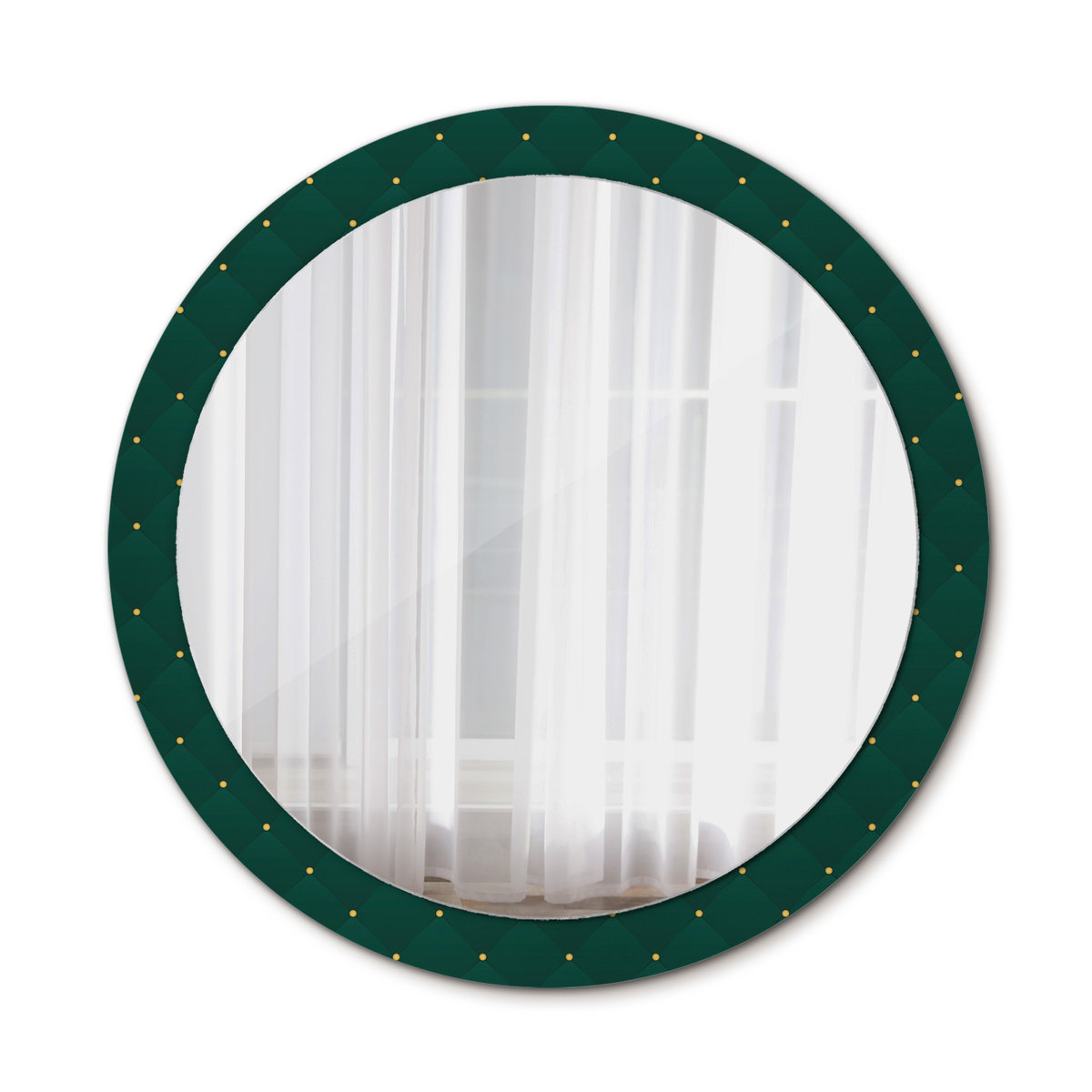 Nowoczesne Lustro Pikowany wzór 90cm