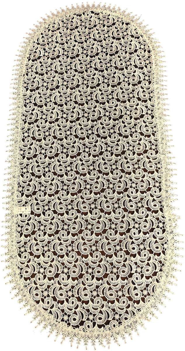 Bieżnik z gipiury, 30x200, beżowy geometryczny, GB01-3