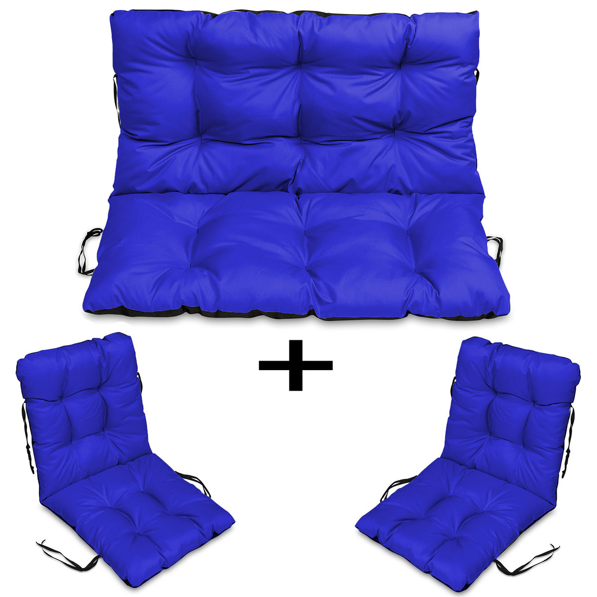 Poduszki Na Meble Rattan 120X60X50 Zestaw 2+1 Chab