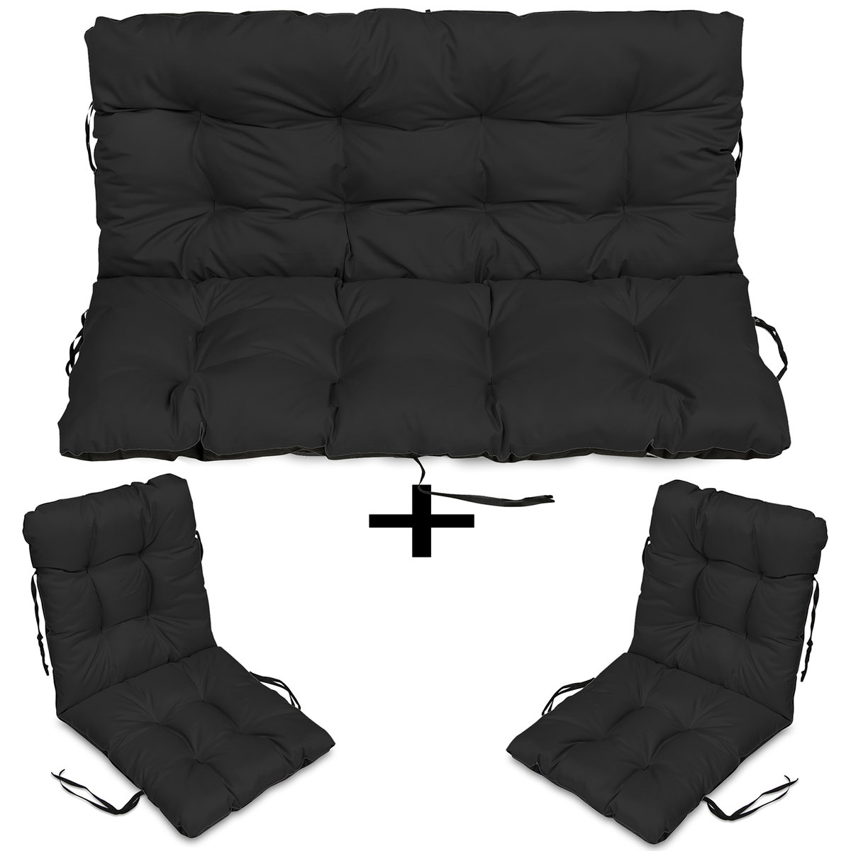 Poduszki Na Meble Rattan 180X60X50 Zestaw 2+1 Czar