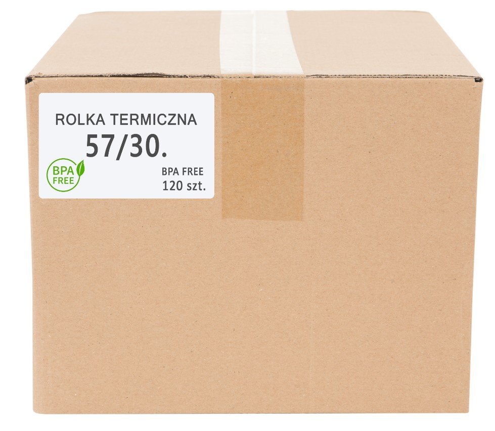 Rolki Termiczne 57X30 (1 Karton 120 Szt)